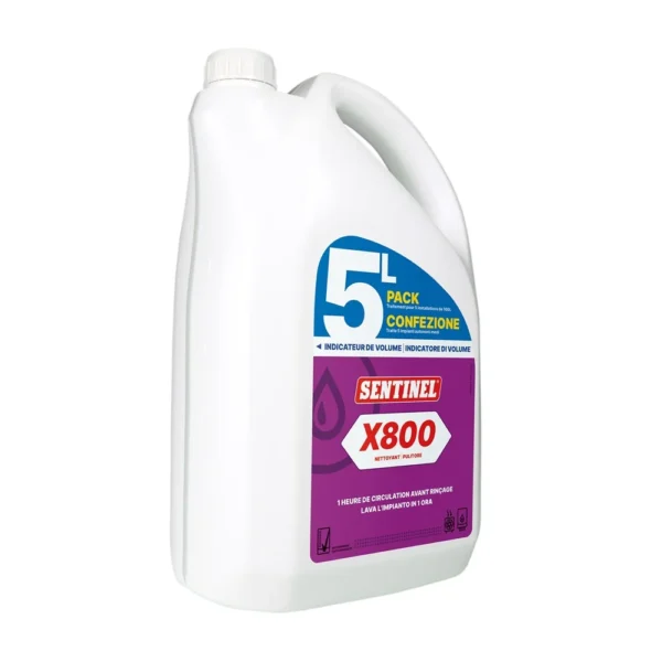 Sentinel X800 Pulitore Ultra tanica 5 litri X800L-2X5L-EXP