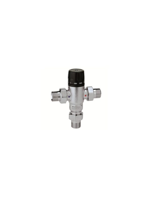 - SUNERG - Miscelatore termostatico antiscottatura per impianti solari e medie utenze - Modello MIX